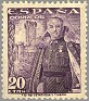 Spain 1942 Franco 40 CTS Auburn Edifil NE 60